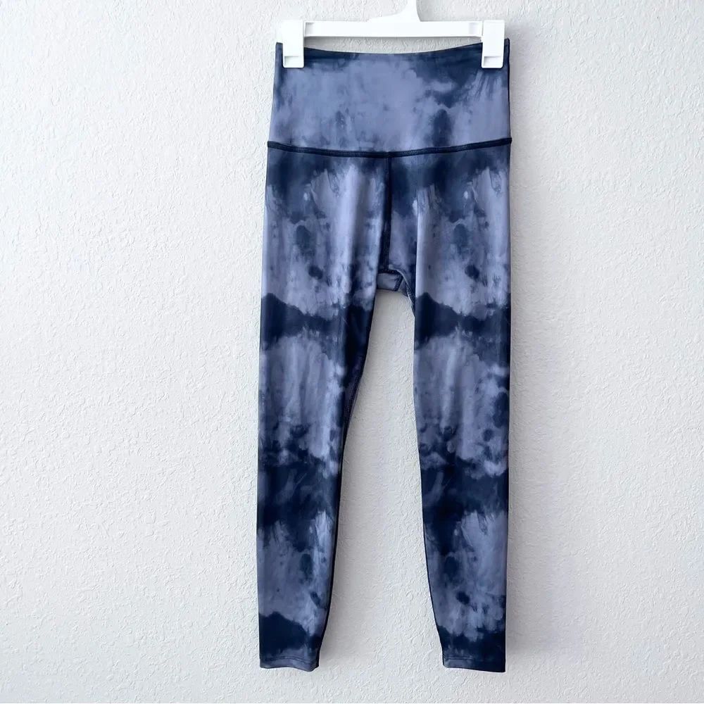 Beyond Yoga Lux High Waisted 7/8 Yoga Leggings Cloud Stellar Women's Size M
